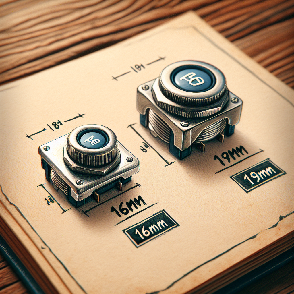 16mm vs 19mm Metal Push Button Switches: Which One Should You Use?
