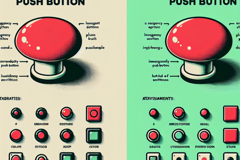 Emergency Stop Push Button vs Regular Push Button: Key Differences